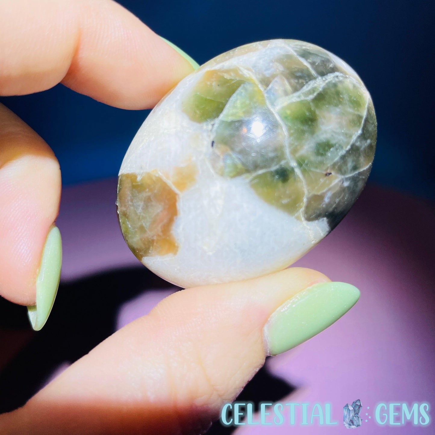 Polarity Moonstone Palmstone (Video)