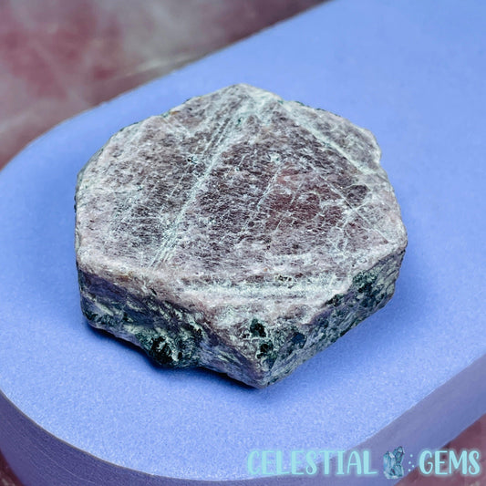 Ruby Raw Hexagon Crystal