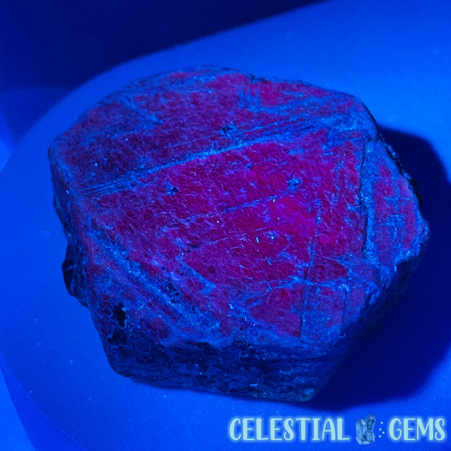 Ruby Raw Hexagon Crystal
