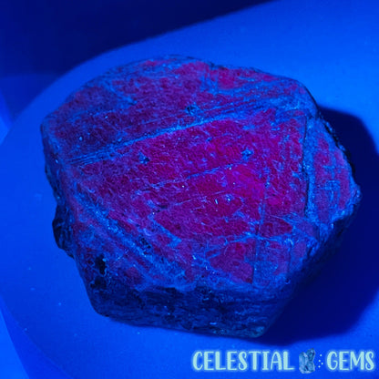 Ruby Raw Hexagon Crystal