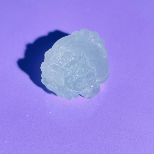 Topaz 'Pixiu' Dragon Mini Carving