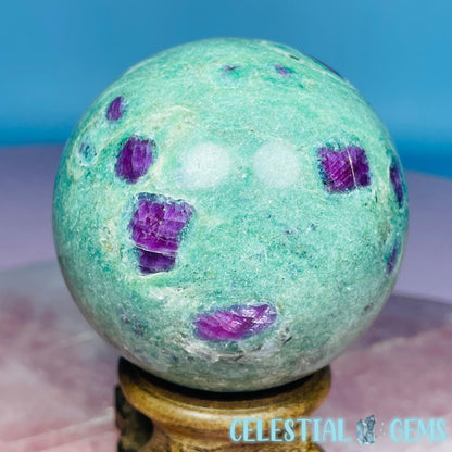 Ruby in Fuchsite Medium Sphere