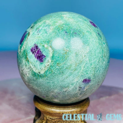 Ruby in Fuchsite Medium Sphere