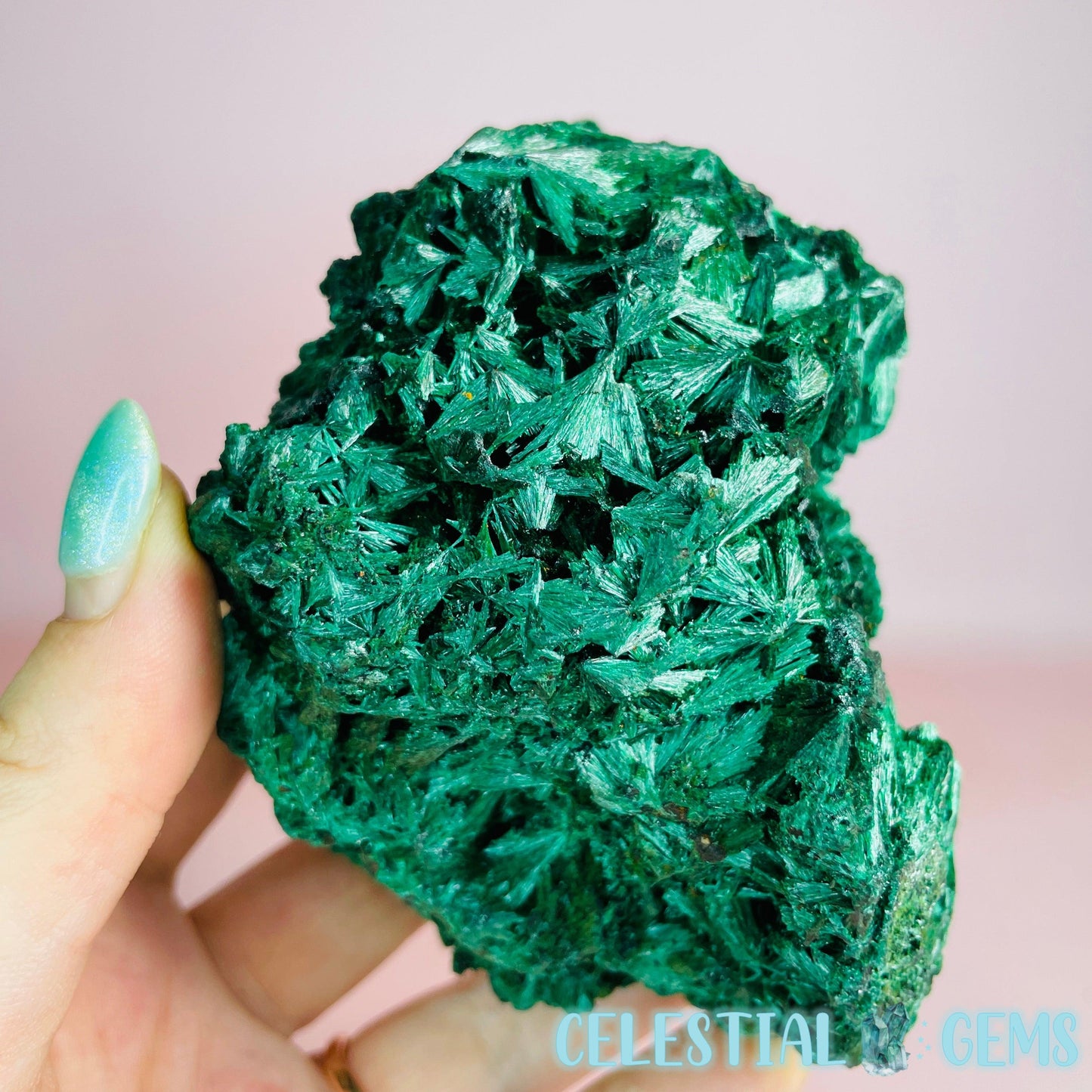 Velvet Malachite Medium Raw Specimen