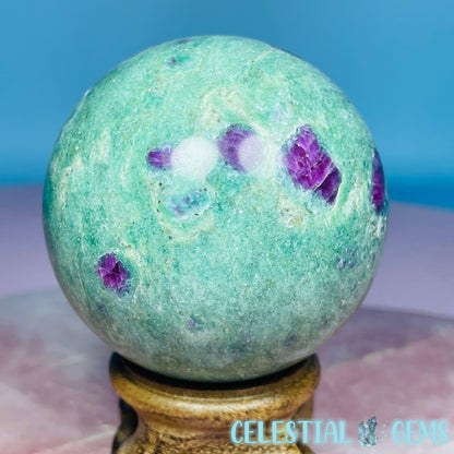 Ruby in Fuchsite Medium Sphere