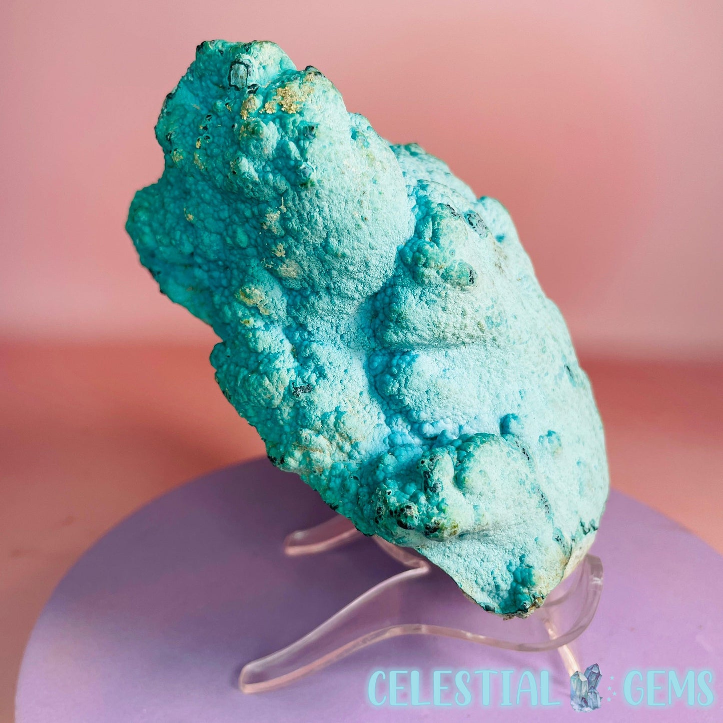 Chrysocolla Botryoidal Raw Medium Chunk Specimen