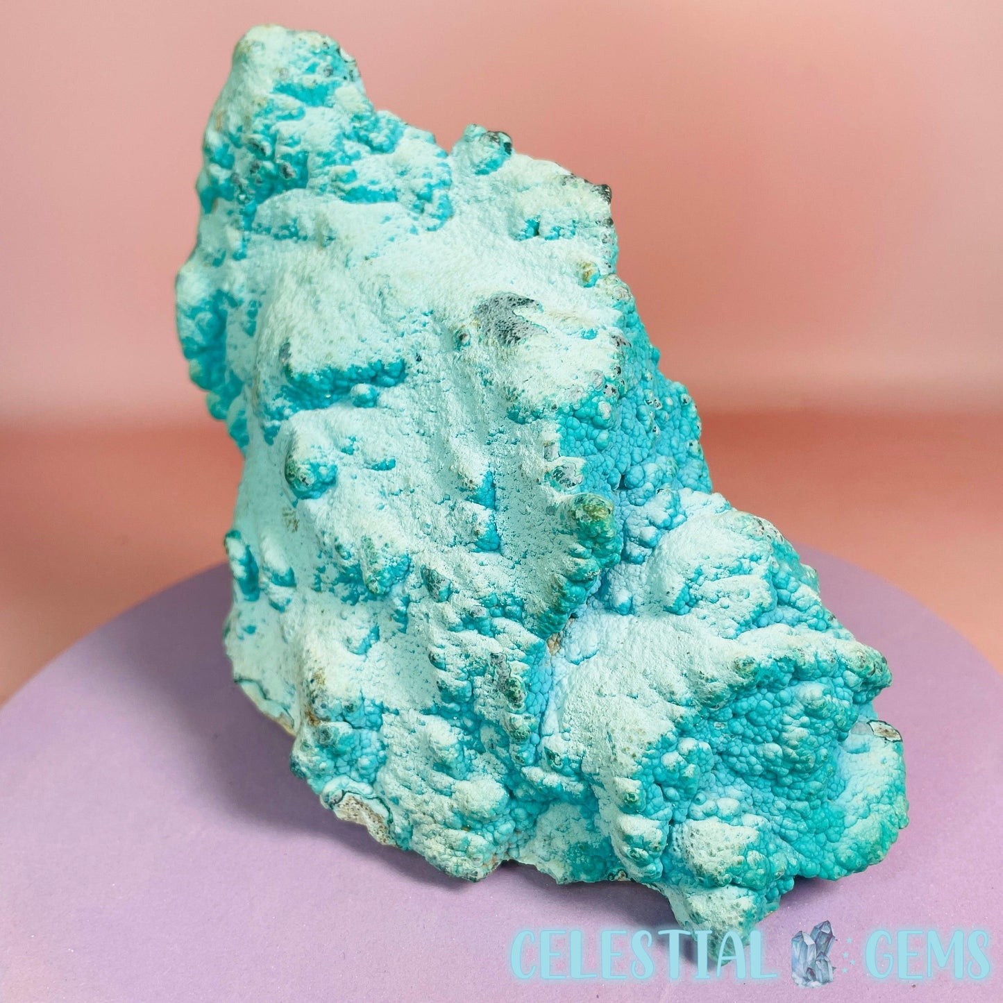 Chrysocolla Botryoidal Raw Medium Chunk Specimen