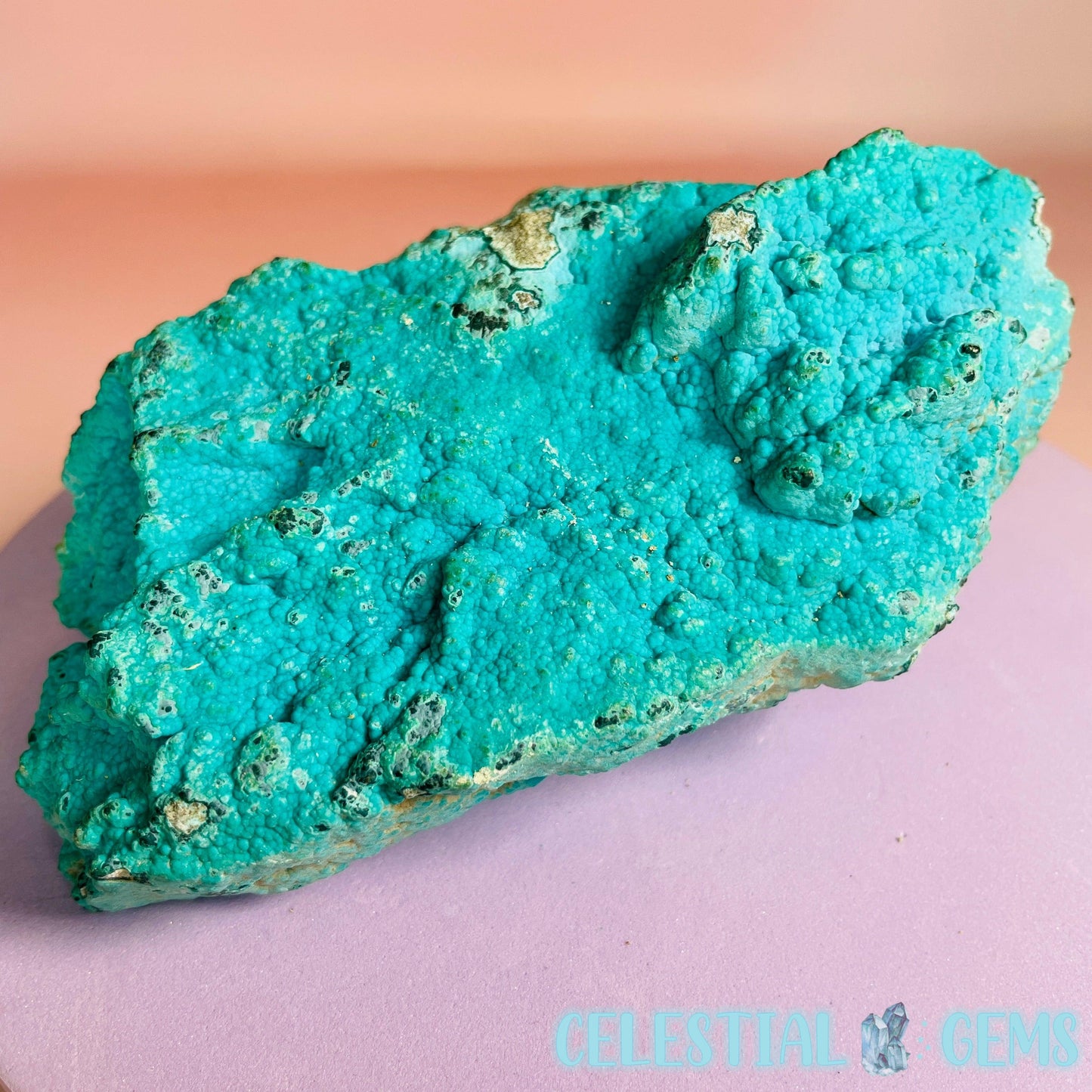 Chrysocolla Botryoidal Raw Medium Chunk Specimen