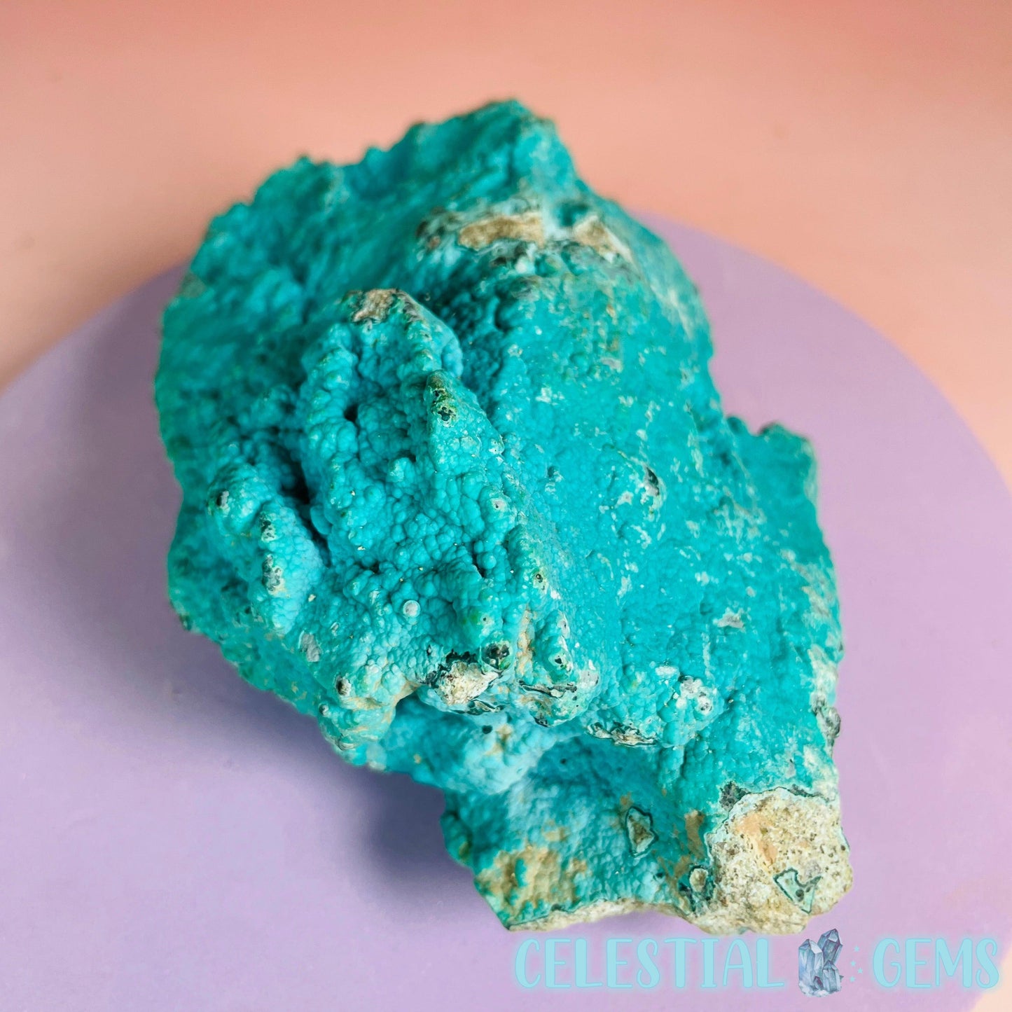 Chrysocolla Botryoidal Raw Medium Chunk Specimen