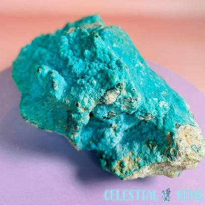 Chrysocolla Botryoidal Raw Medium Chunk Specimen