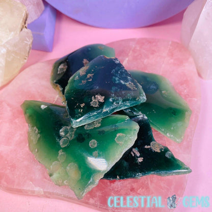 Mtorolite Chrysoprase Semi-Polished Small Shard/Plate