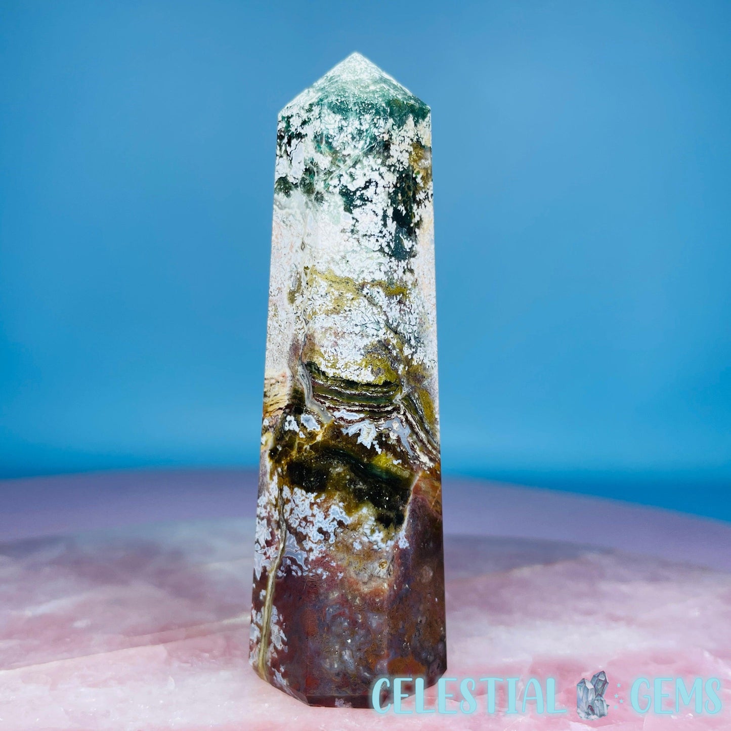 Unicorn Jasper Small Tower