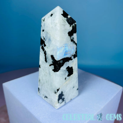 Rainbow Moonstone Small Obelisk Tower