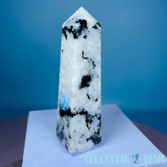 Rainbow Moonstone Small Obelisk Tower