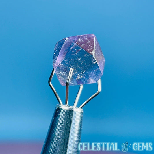 Ametrine Quartz Faceted Mini Gemstone in Specimen Pottle (Video)