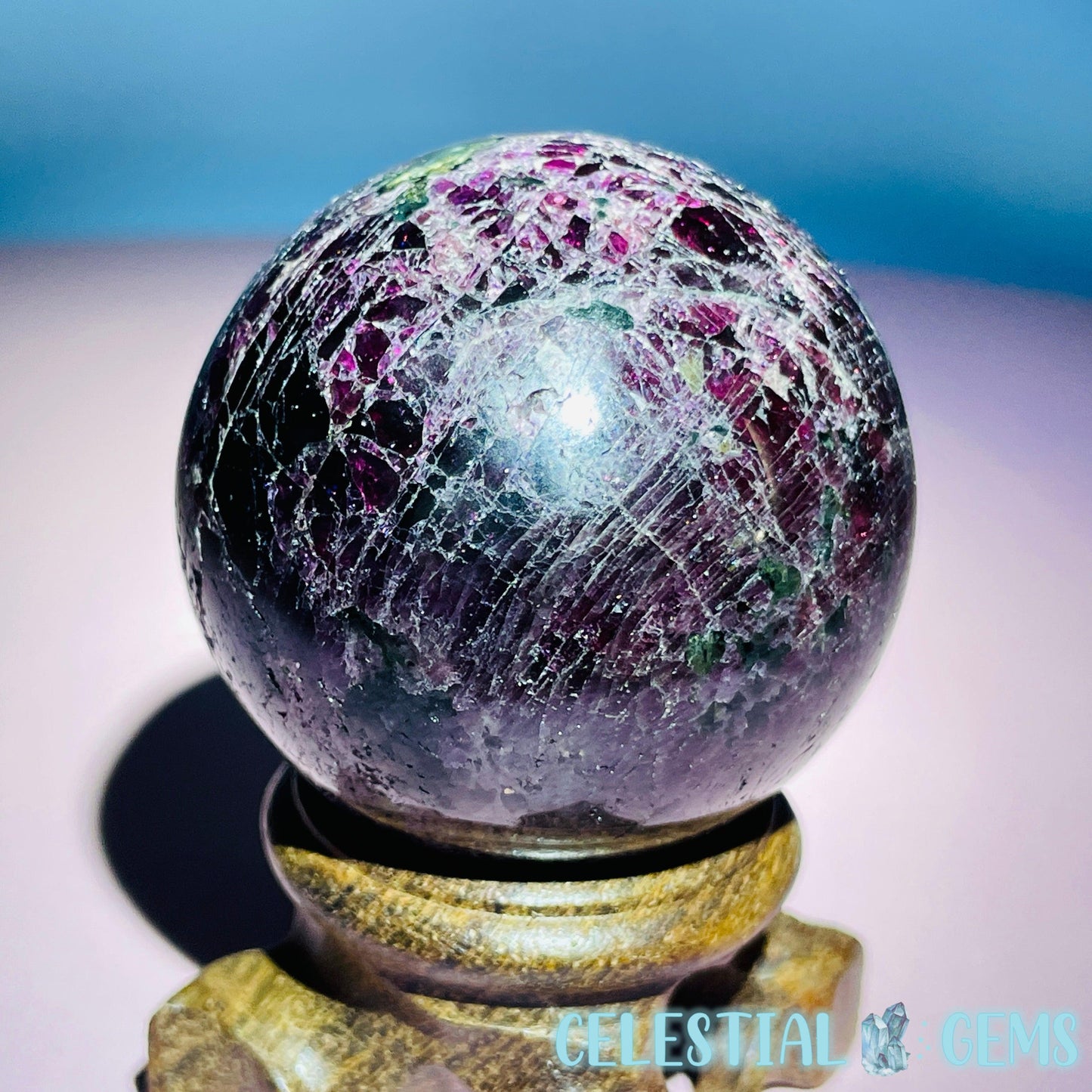 Almandine Garnet Medium Sphere