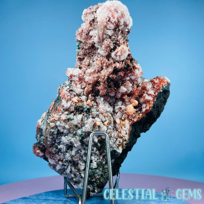 Red Apophyllite + Heulandite + Celadonite Large Cluster