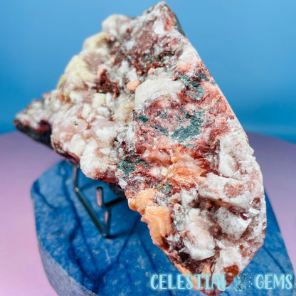 Red Apophyllite + Heulandite + Celadonite Medium Cluster