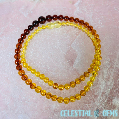 Amber Ombre Necklace 47cm
