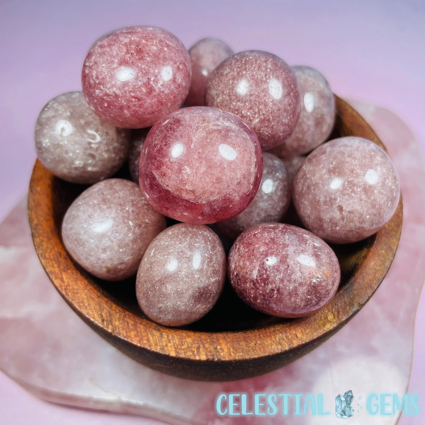 Strawberry Quartz Tumble