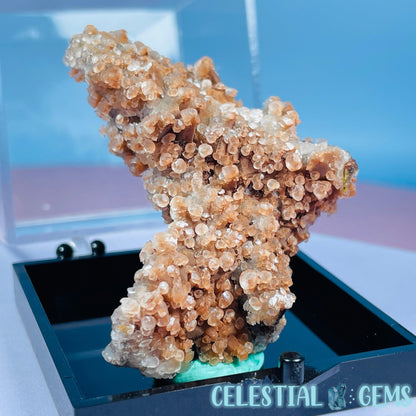 Pagoda Calcite Miniature Cluster Specimen in Box