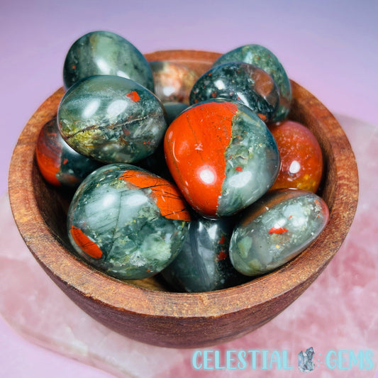 African Bloodstone Tumble