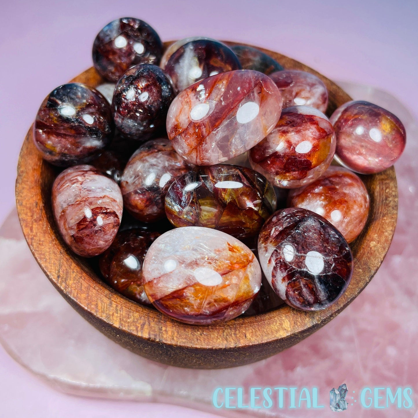 Fire Quartz Small Tumble