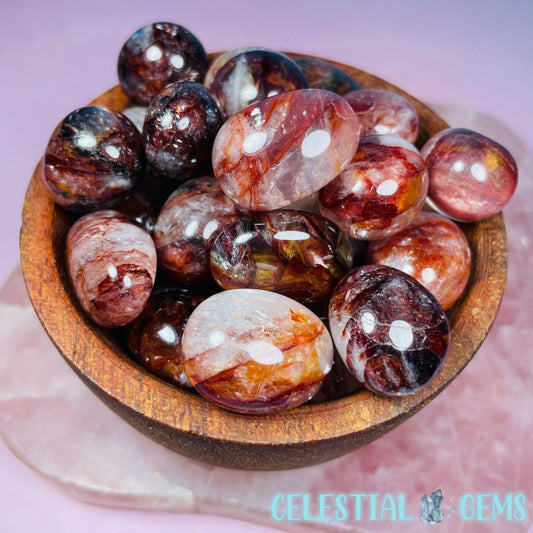 Kounga Kounga teitei Fire Quartz Tumble