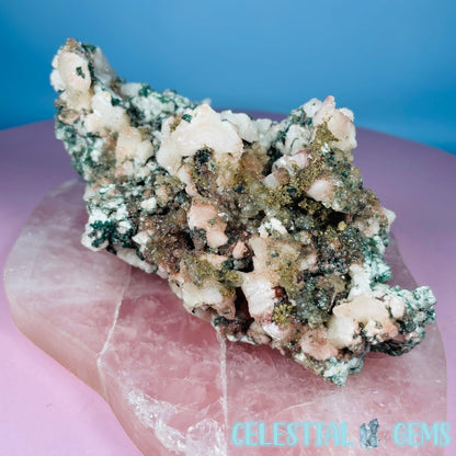 Marshy Heulandite + Stilbite + Celadonite Large Cluster