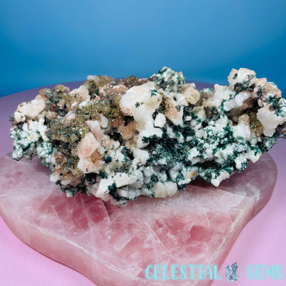 Marshy Heulandite + Stilbite + Celadonite Large Cluster