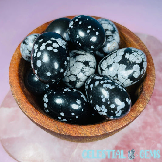 Snowflake Obsidian Tumble