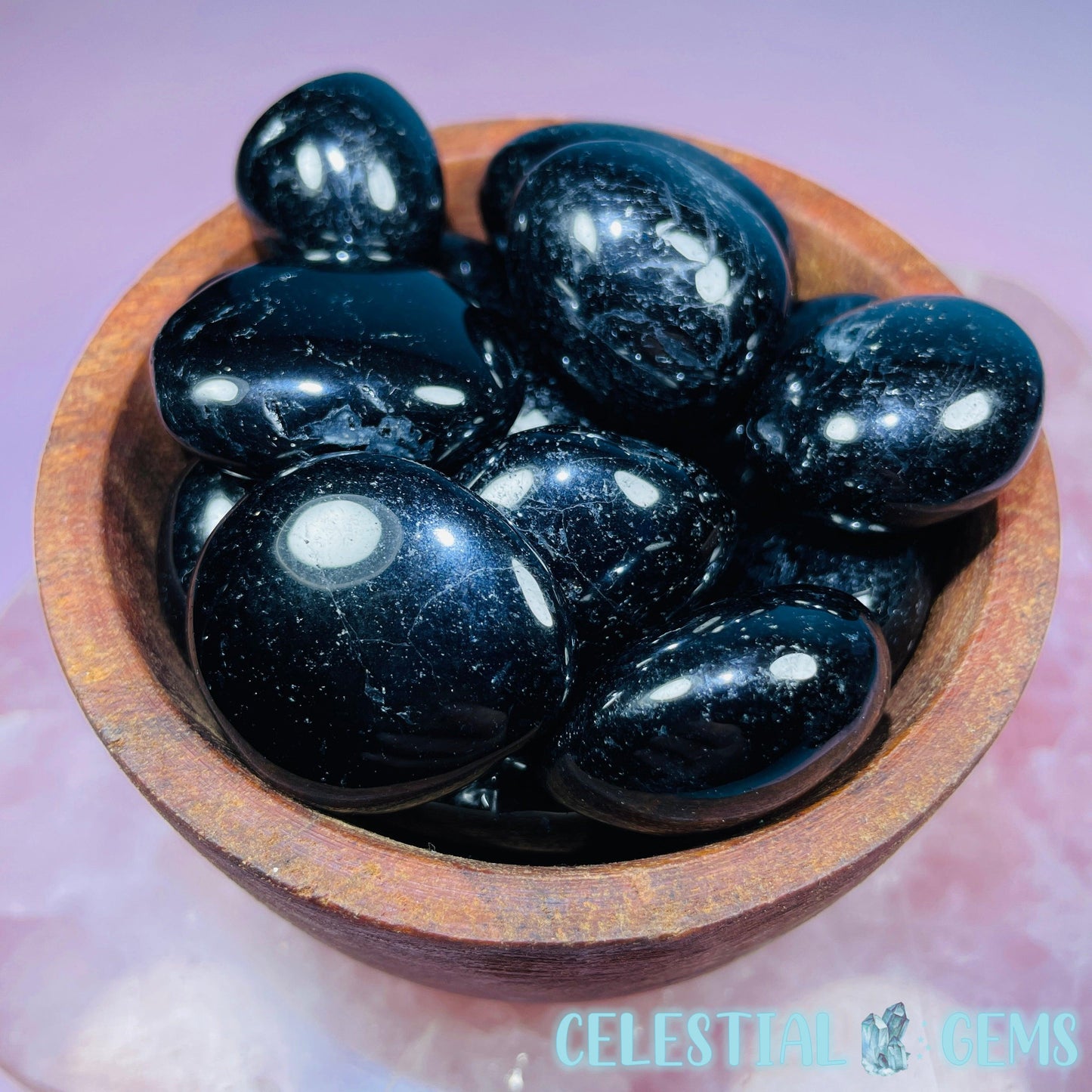 Black Tourmaline Tumble