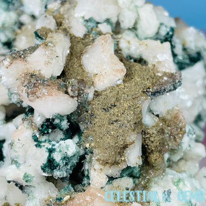 Marshy Heulandite + Stilbite + Celadonite Large Cluster