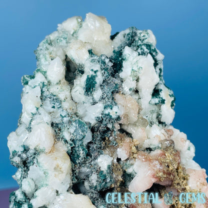 Marshy Heulandite + Stilbite + Celadonite Medium Cluster