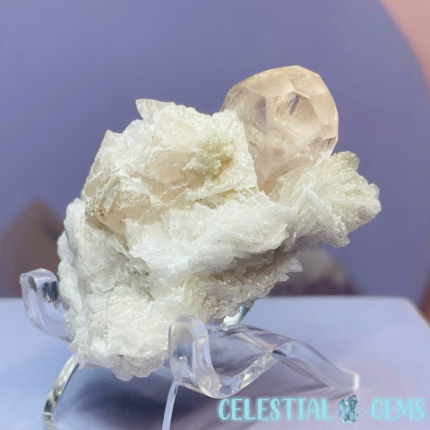 AA Grade Topaz + Cleavelandite Small Specimen D