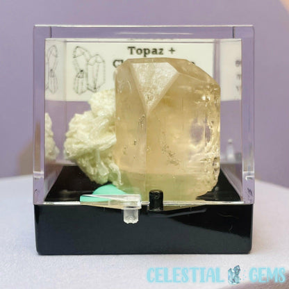 AAA Grade Topaz + Cleavelandite Small Specimen E