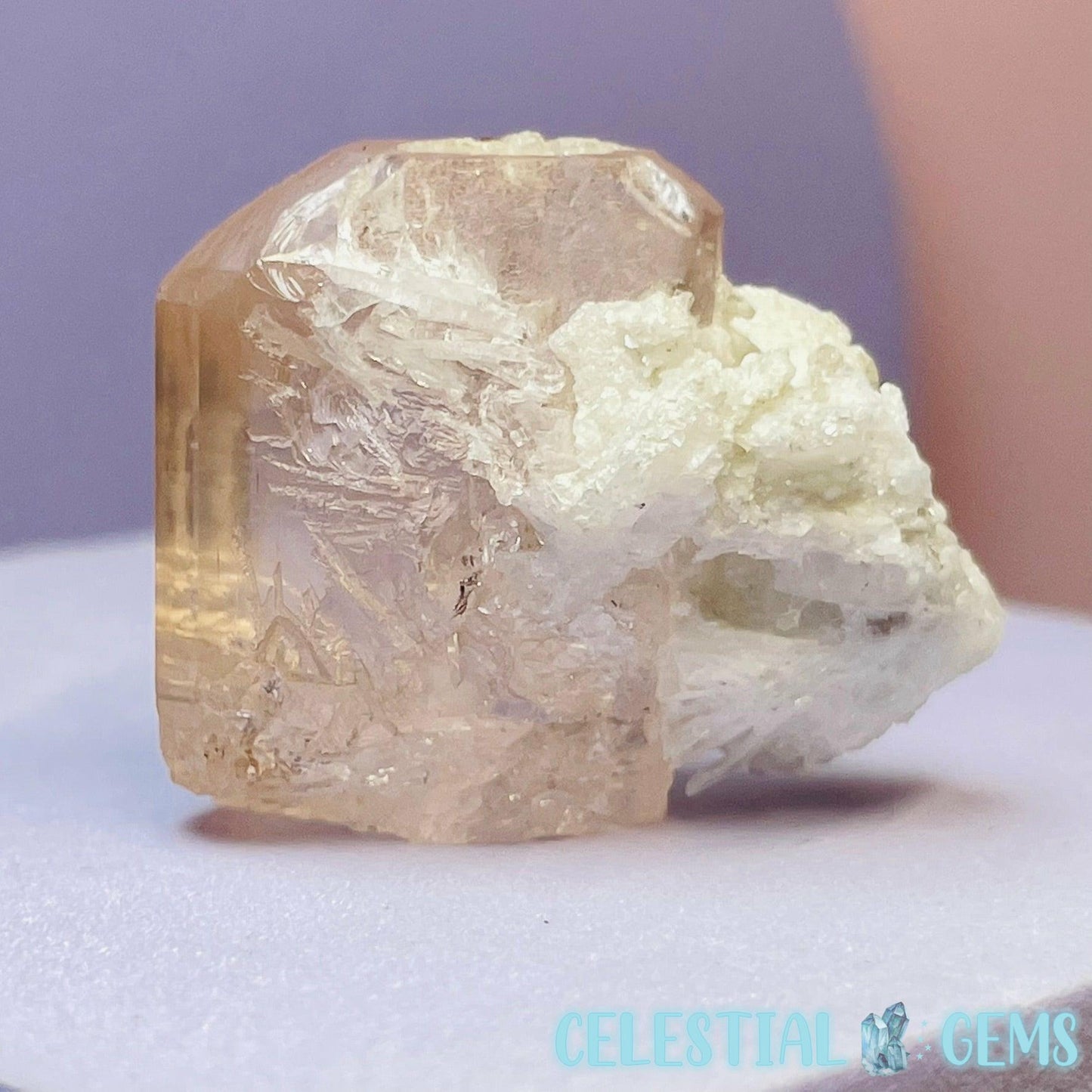 AAA Grade Topaz + Cleavelandite Small Specimen E