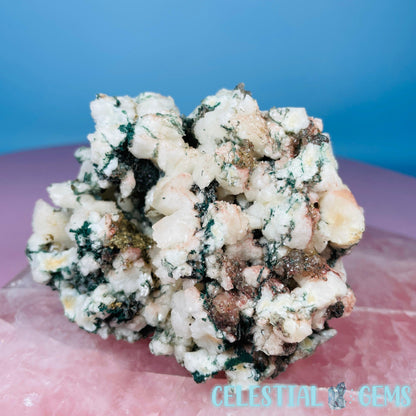 Marshy Heulandite + Stilbite + Celadonite Medium Cluster