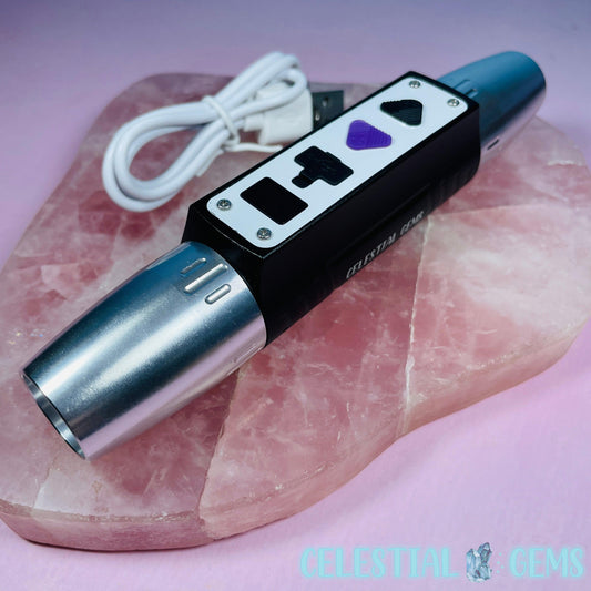 Gem Torch 5-in-1 Rechargeable Light - UV Short Wave/UV Long Wave/White/Yellow/Warm White