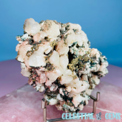 Marshy Heulandite + Stilbite + Celadonite Medium Cluster