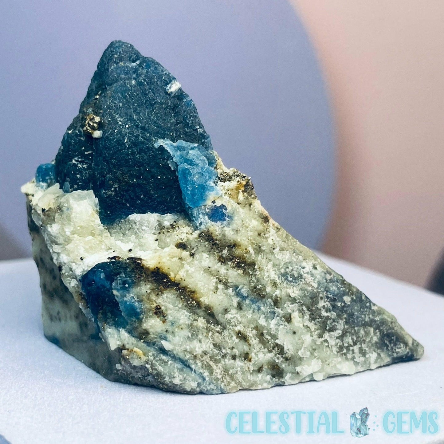 RARE Afghanite + Pyrite + Calcite Small Specimen E