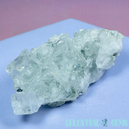 Green Cubic Fluorite Small Cluster Specimen