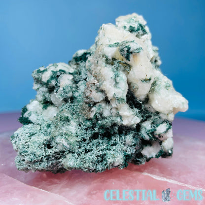 Marshy Heulandite + Stilbite + Celadonite Small Cluster