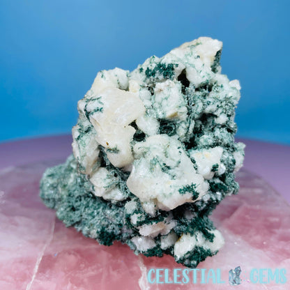 Marshy Heulandite + Stilbite + Celadonite Small Cluster