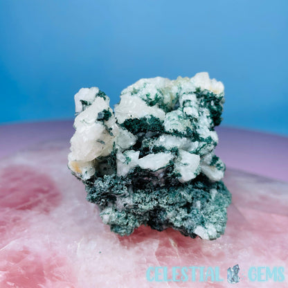 Marshy Heulandite + Stilbite + Celadonite Small Cluster