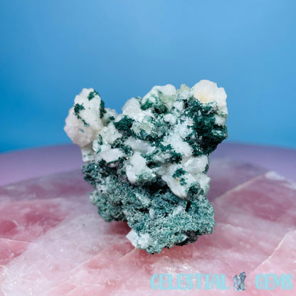 Marshy Heulandite + Stilbite + Celadonite Small Cluster