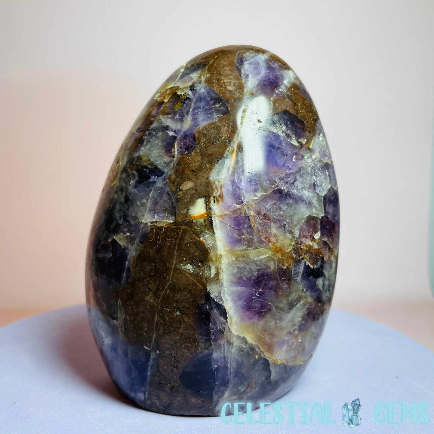 Dream (Chevron) Amethyst Medium Freeform