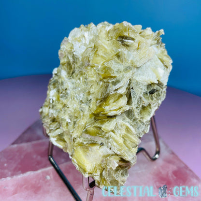 Golden Muscovite Mica Medium Cluster (Video)