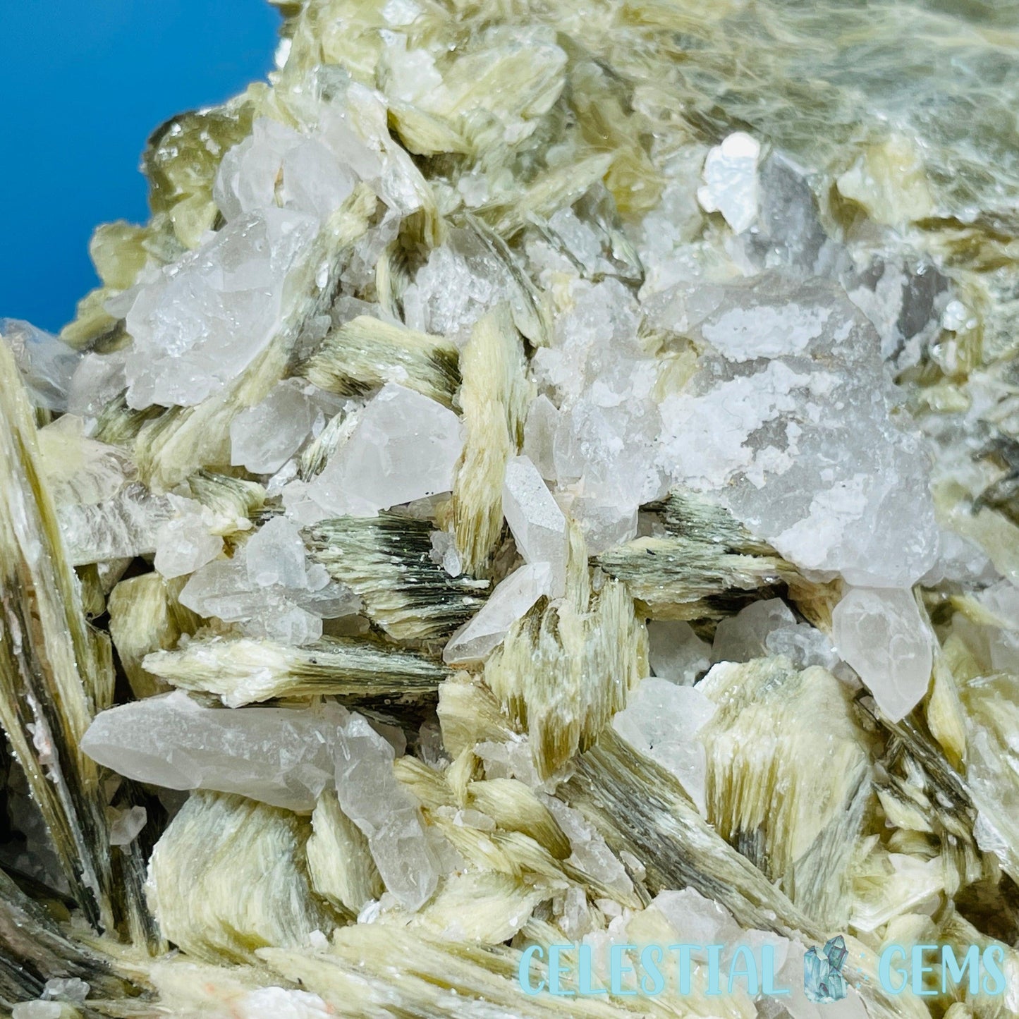 Golden Muscovite Mica Large Cluster (Video)