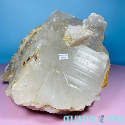 Quartz Large Natural Point with Muscovite Mica